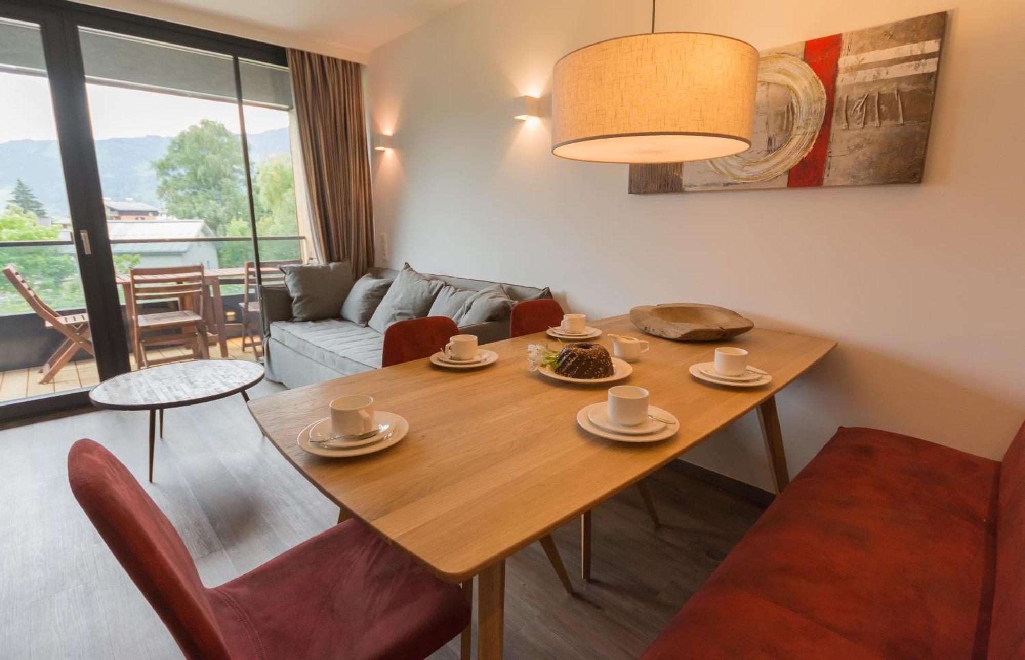 Schoenblick Residence Apartments - Including Summer Card 젤암제 객실 사진