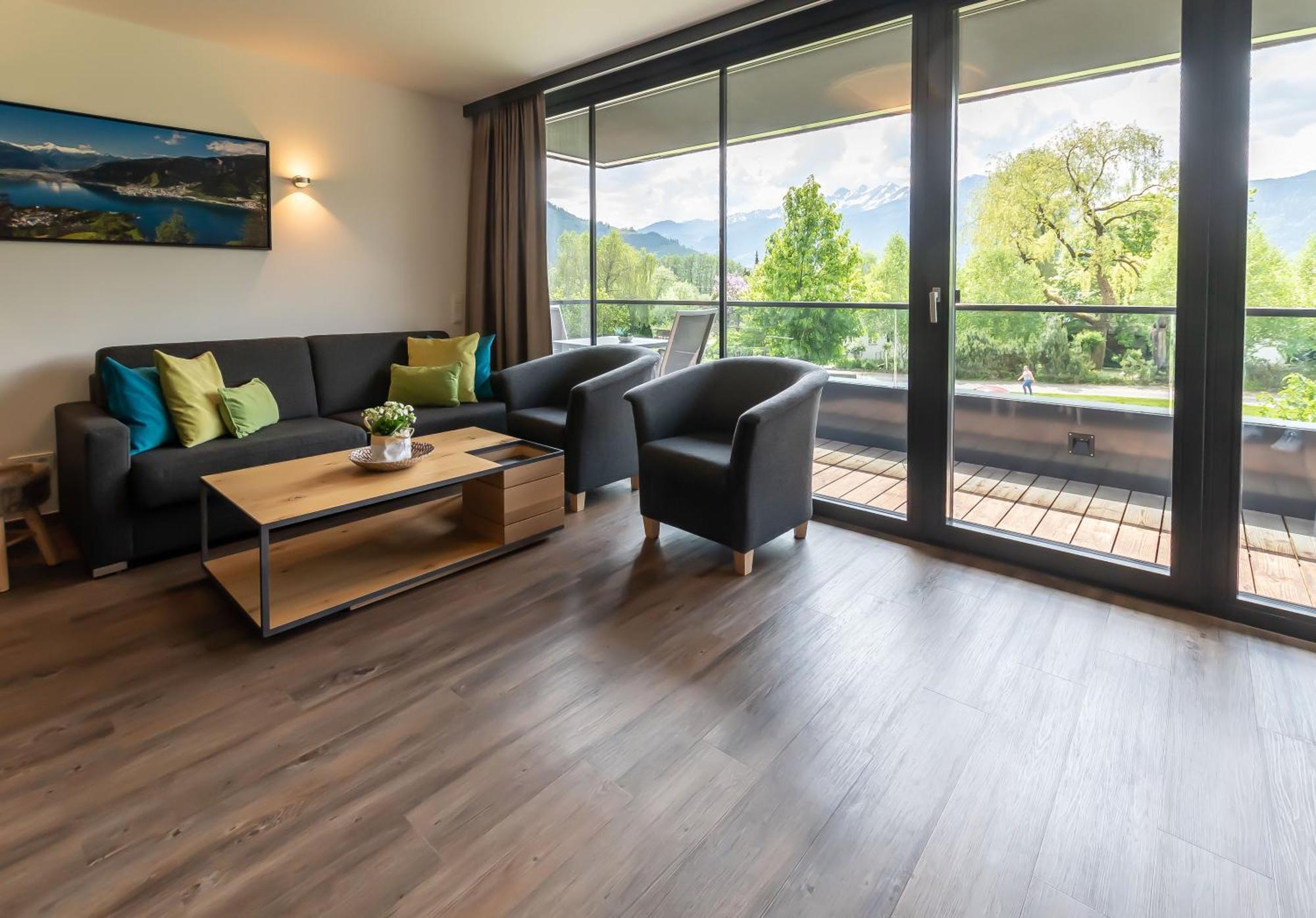 Schoenblick Residence Apartments - Including Summer Card 젤암제 객실 사진