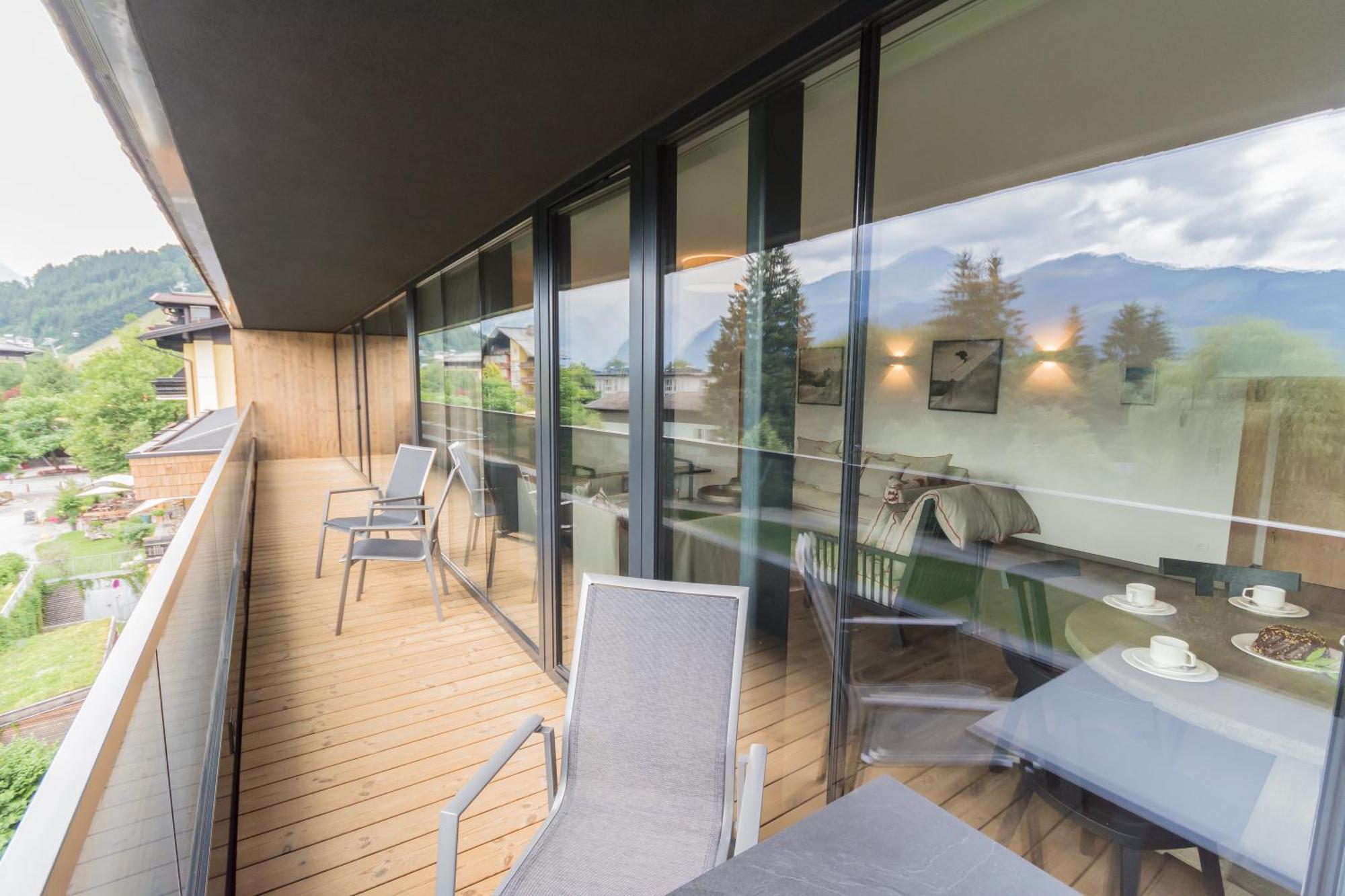 Schoenblick Residence Apartments - Including Summer Card 젤암제 객실 사진